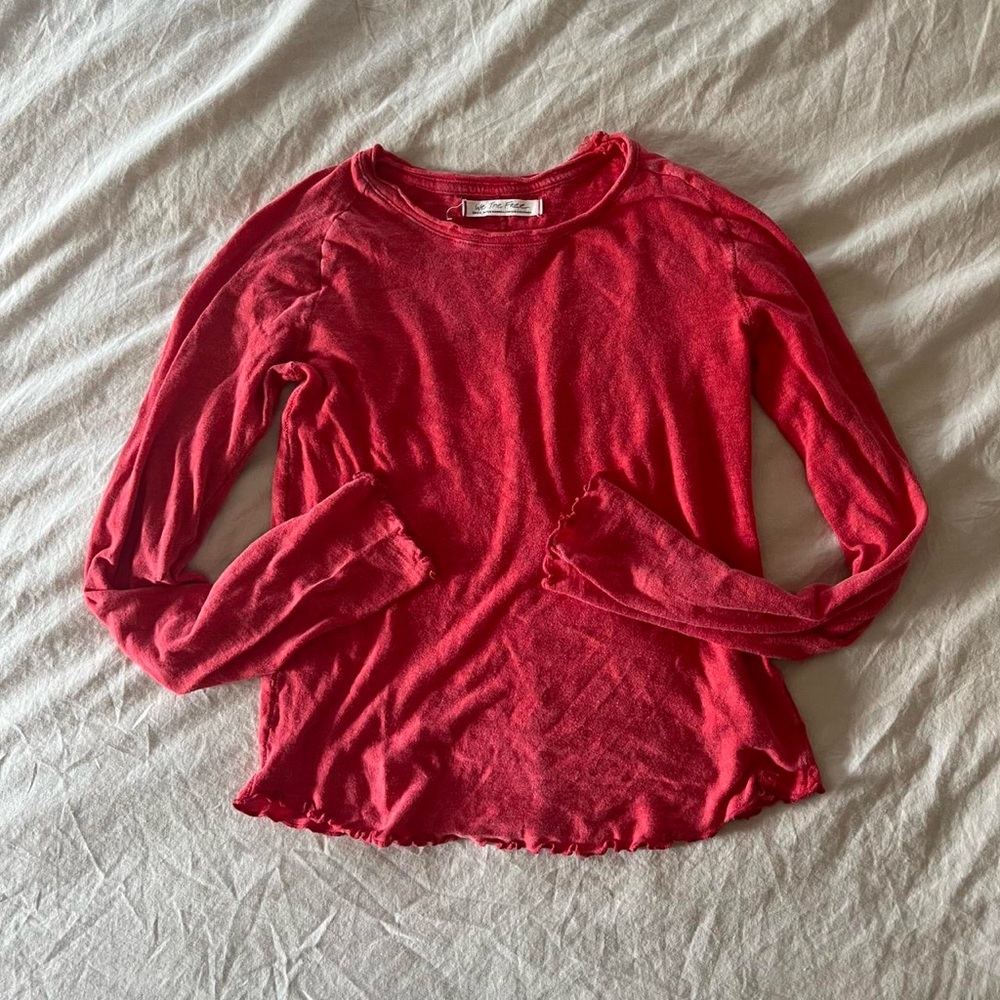 Free People Long Sleeve Top